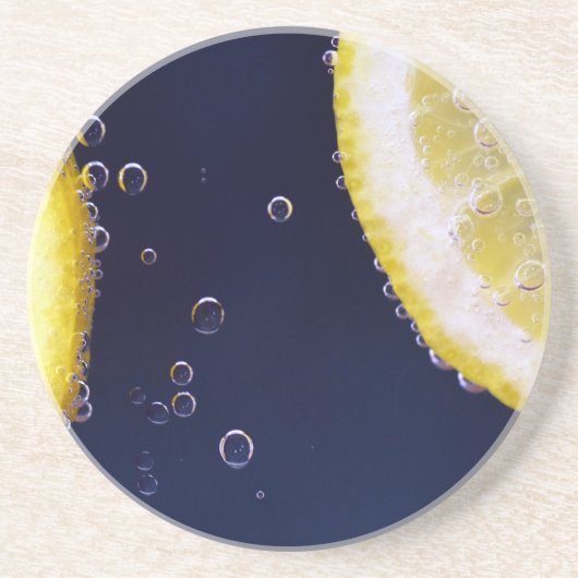 Lemon Zandsteen Onderzetter (Voorkant)