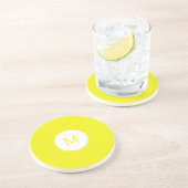 Lemon Zandsteen Onderzetter (Zijkant)