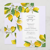 Lemon Ze vond haar belangrijkste knijp Vrijgezelle Kaart (Voorkant / Achterkant)