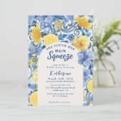 Lemon ze vond haar belangrijkste knijp vrijgezelle kaart (Staand voorkant)