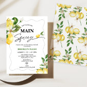 Lemon Ze vond haar belangrijkste Squeeze Vrijgezel Kaart