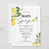 Lemon Ze vond haar belangrijkste Squeeze Vrijgezel Kaart (Voorkant)