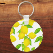 Lemon Zest Key Charm Sleutelhanger (Voorkant)