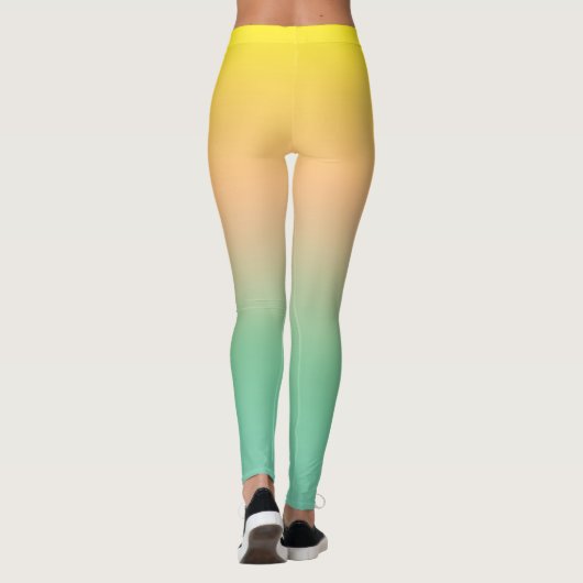 Lemon Zest Leggings (Achterkant)