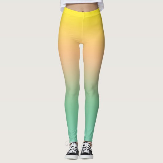 Lemon Zest Leggings (Voorkant)