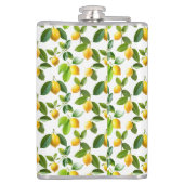 Lemon Zest Pattern Heupfles (Achterkant)