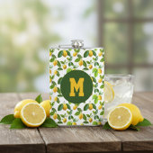 Lemon Zest Pattern Heupfles