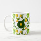 Lemon Zest Pattern Koffiemok (Links)