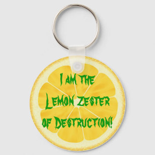 Lemon Zester of Destruction. Sleutelhanger