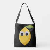 Lemon, zoete vruchten met goede ogen crossbody tas (Achterkant)