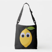 Lemon, zoete vruchten met goede ogen crossbody tas (Voorkant)