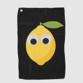 Lemon, zoete vruchten met goede ogen golfhanddoek (Voorkant)