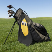 Lemon, zoete vruchten met goede ogen golfhanddoek (Groen)