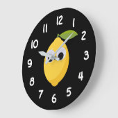 Lemon, zoete vruchten met goede ogen grote klok (Hoek)