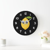 Lemon, zoete vruchten met goede ogen grote klok (Huis)