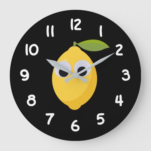 Lemon, zoete vruchten met goede ogen grote klok (Voorkant)