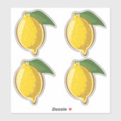 Lemon Zomerfeest Stickers (Vel)