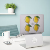 Lemon Zomerfeest Stickers (Laptop op bureau)