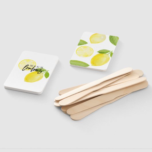 LEMON Zomerplezier Handwaaier (Niet-gemonteerd)