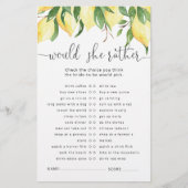 Lemon zou ze liever Vrijgezellenfeest spelen (Voorkant)