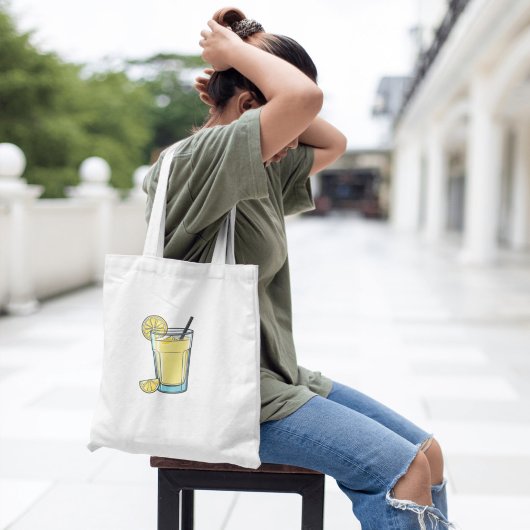 Lemonade Art Canvas tas