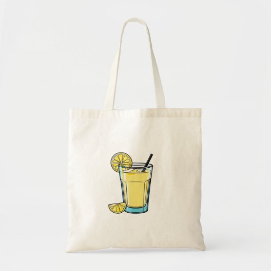 Lemonade Art Canvas tas (Voorkant)