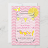 Lemonade Birthday Girl Kaart (Voorkant)