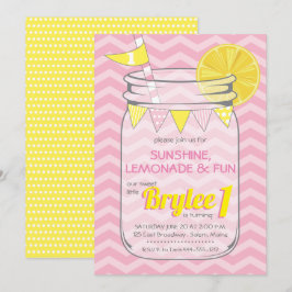 Lemonade Birthday Girl Kaart