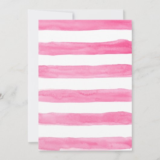 Lemonade Birthday Invitation, Lemonade Invitation Kaart (Achterkant)