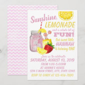 Lemonade Birthday Kaart (Voorkant / Achterkant)