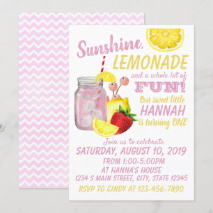 Lemonade Birthday Kaart