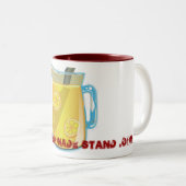 Lemonade Coffee Mok Rusty's limonade stand.com (Voorkant rechts)