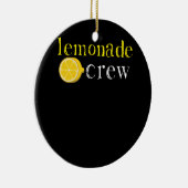 Lemonade Crew Cute Lemonade Stand Workers Keramisch Ornament (Rechts)