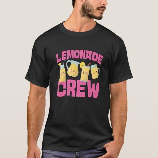 Lemonade Crew For Lemonade Stand  T-shirt (Voorkant)