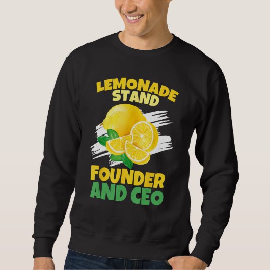 Lemonade Crew Funny Stand Gifts voor kinderen Lemo Trui (Voorkant)
