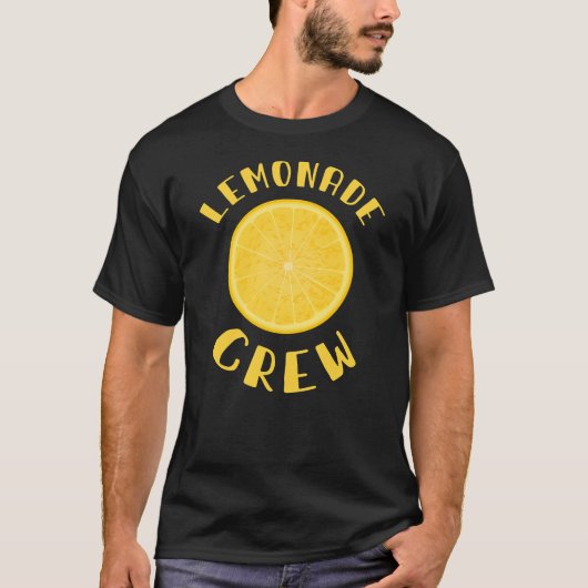 Lemonade Crew - Grappig True Lemon Juice Stand Squ T-shirt (Voorkant)