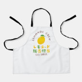 Lemonade Crew Kawaii Lemon Japanese Kanji Schort (Voorkant)