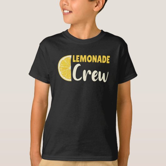 Lemonade Crew Kawaii Summer Fruit Lemon T-shirt (Voorkant)