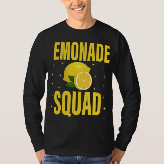 Lemonade Crew Lemon Lover Lemonade Squad Summer Fr T-shirt (Voorkant)