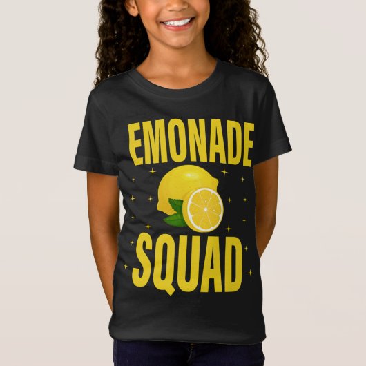 Lemonade Crew Lemon Lover Lemonade Squad Summer Fr T-shirt (Voorkant)