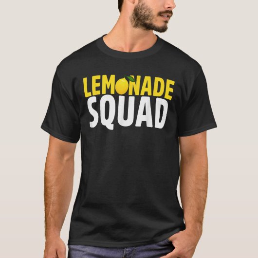 Lemonade Crew Lemon Lover Lemonade Squad Summer Fr T-shirt (Voorkant)