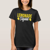 Lemonade Crew Lemon Lover Lemonade Squad Summer Fr T-shirt (Voorkant)
