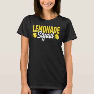 Lemonade Crew Lemon Lover Lemonade Squad Summer Fr T-shirt