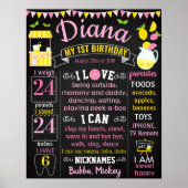 Lemonade eerjarig bord poster (Voorkant)