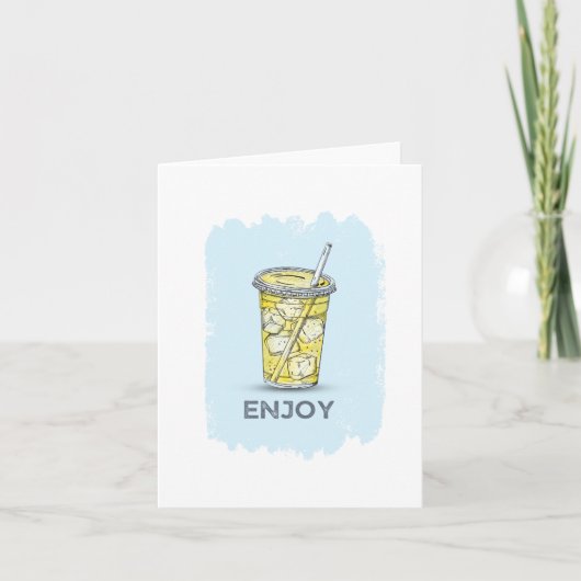 Lemonade Geniet kaart (Voorkant)