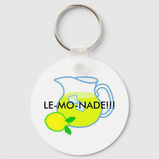 Lemonade, LE-MO-NADE!! Sleutelhanger (Voorkant)