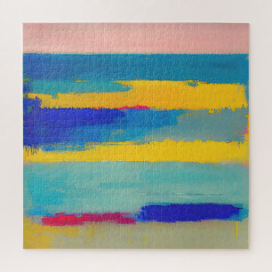 "Lemonade Lullaby" Abstracte kunst Legpuzzel