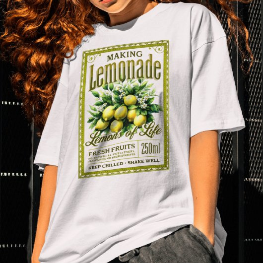 Lemonade maken van Life's Lemons T-shirt
