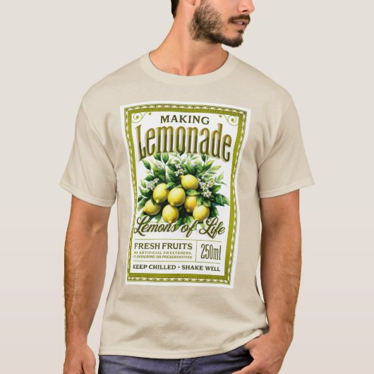 Lemonade maken van Life's Lemons T-shirt (Voorkant)