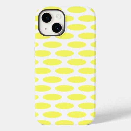 Lemonade Modern Oval op Emporiomoffa Case-Mate iPhone Case (Achterkant)